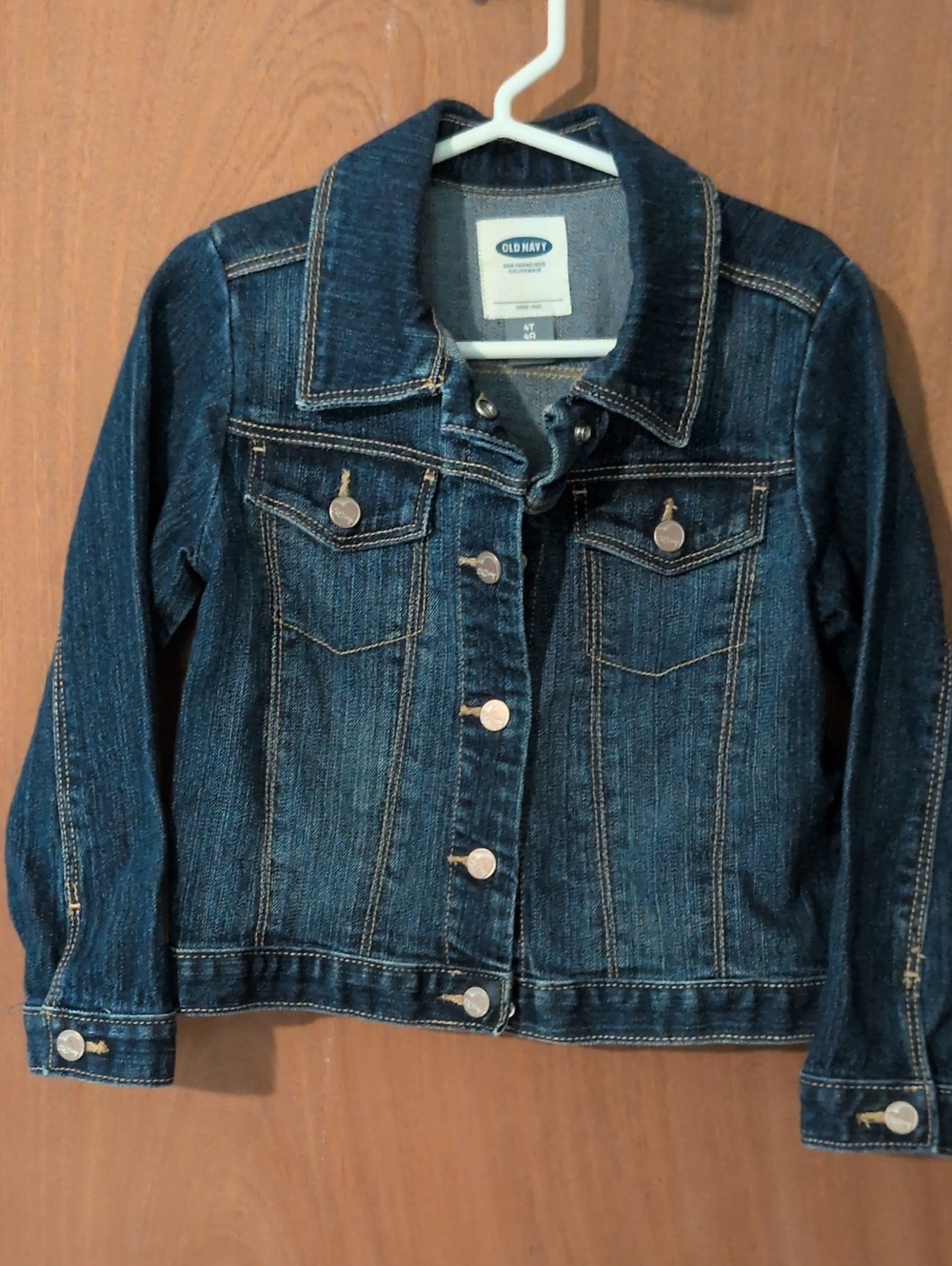 Old Navy Kids' Dark Blue Denim Jacket